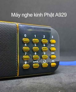 Máy nghe tụng kinh niệm phật A929 có 54 bài niệm phật