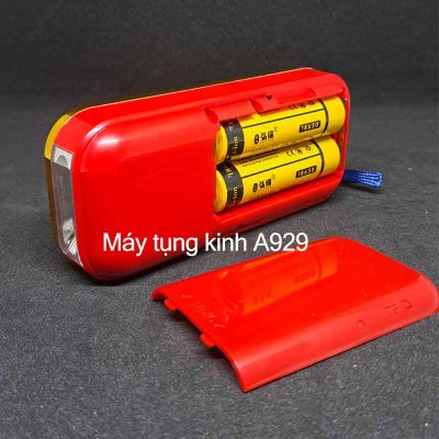 Máy tụng kinh A929 có 54 bài kinh